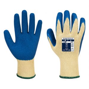 LR Latex Grip Glove Yellow/Blue A610-PEN